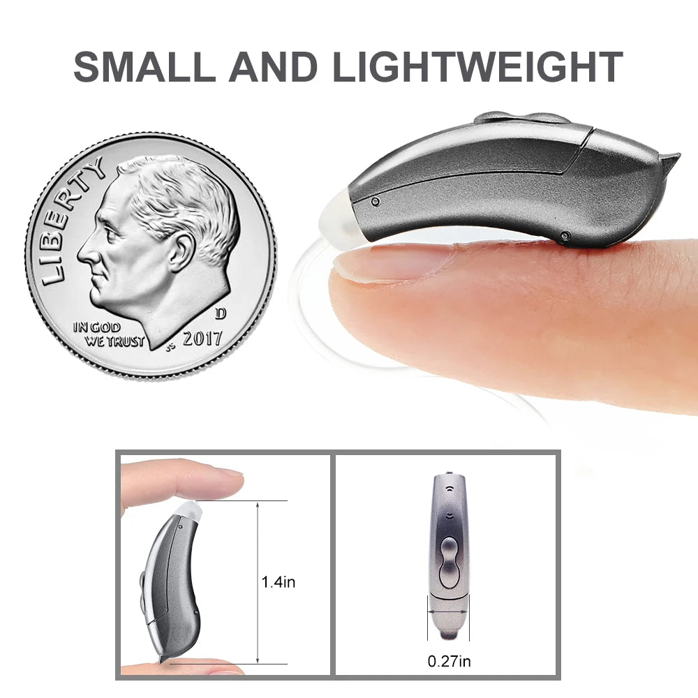 Smart Bluetooth Hearing Aids - For Mild or more Hearing Loss