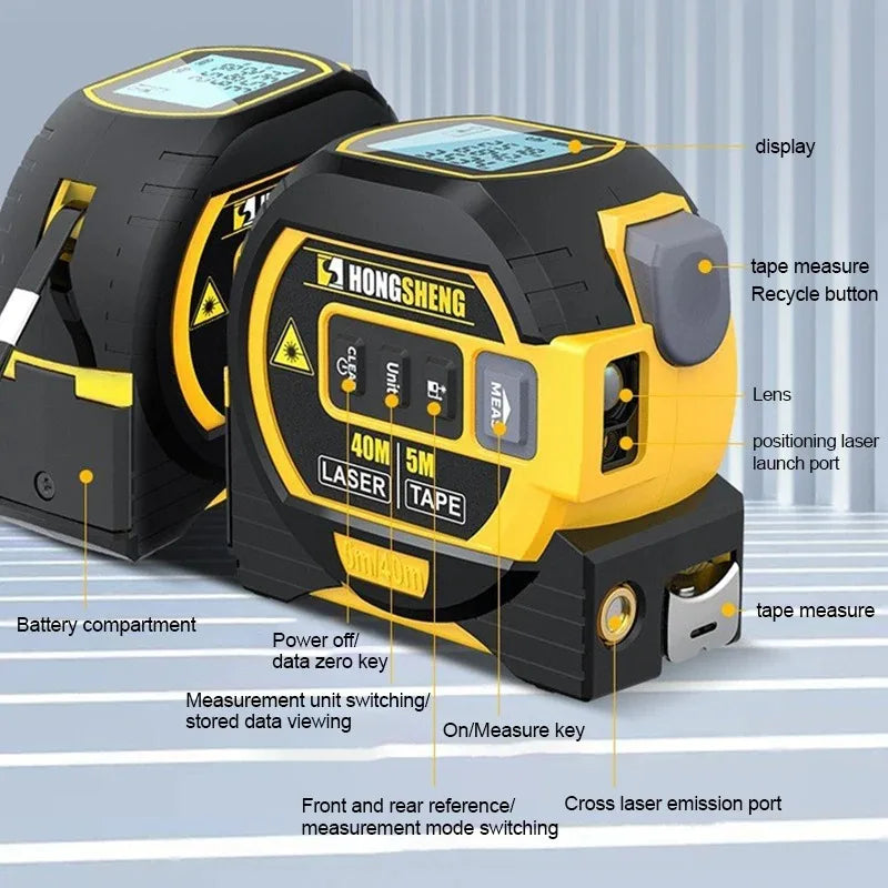 PrecisionPro Laser Measure Tool