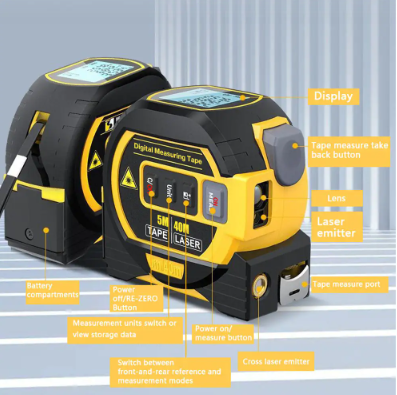 PrecisionPro Laser Measure Tool