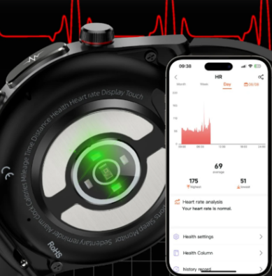 AI Smart Health Watch - Vitality Pro